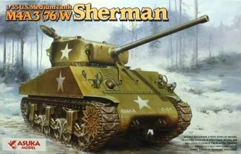 Asuka 35-019 1/35 M4A3 (76) W Sherman - Creative