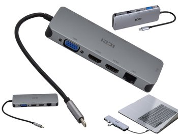 ASUS Stacja dokująca USB-C do 2 monitorów rozszerzenie obrazu do laptopa - Inny producent