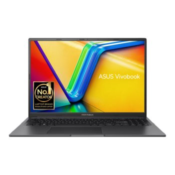 ASUS, Vivobook 16X K3605ZC-N1090 i5-12450H 16.0"WUXGA IPS-level 120Hz 300Nits 8GB DDR4 SSD512 Cam WLAN+BT Geforce RTX 3050 4GB 50WHrs NoOS Indie Black - ASUS