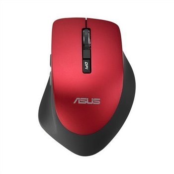 Asus WT425 wireless, Red, Mouse - ASUS