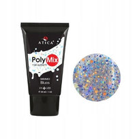 Atica PolyMix Blues Shimmer, 30 ml Polygel akrylożel budujący