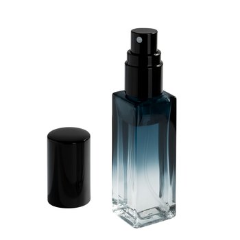 Atomizer Do Perfum Podróżny Ombre Blue Fiolka Rozpylacz Mini Butelka 10Ml - Deni Carte