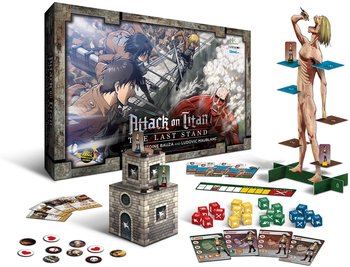 attack on titan: the last stand, gra planszowa - Don't Panic Games