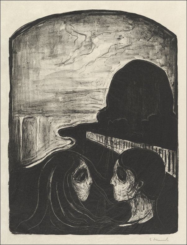 Attraction I (1896), Edvard Munch - plakat 30x40 c / AAALOE - Inna ...