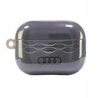 Audi IML Geometric Pattern AirPods Pro 2 cover szary/gray AU-IMLAPP2-A6/D3-