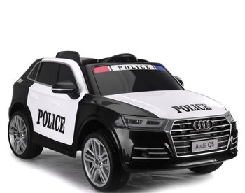 Audi Q5 Policja , Miękkie Koła, Miękkie Siedzenie, Radio Fm, Bluetooth - Pełna Opcja/S305 - SUPER-TOYS