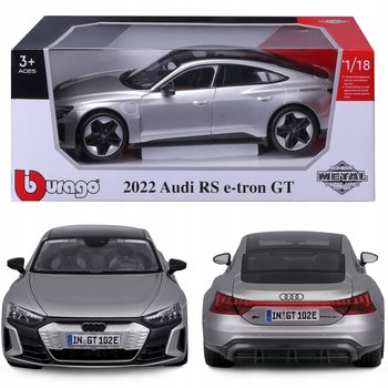 Audi Rs E-Tron Gt 2022 1:18 Bburago 18-11050 Srebrny Model Samochodu - Bburago