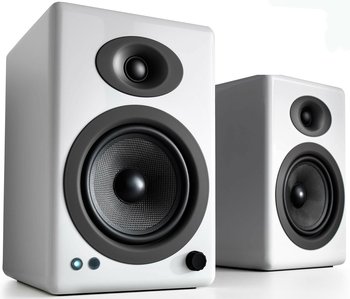 AUDIOENGINE A5+ BT White zestaw stereo bluetooth aptX białe - AudioEngine