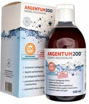 Argent Colloïdal Aura Herbals Argentum 200 - 100 Ppm, Flacon De 500 Ml