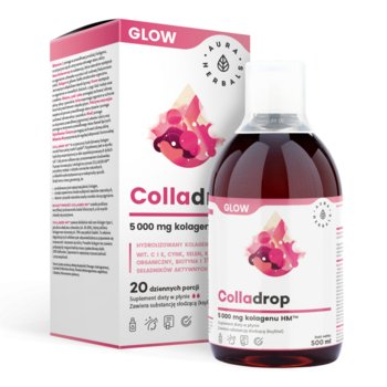 Aura Herbals, Colladrop Glow, Kolagen morski, 500 ml - Aura Herbals