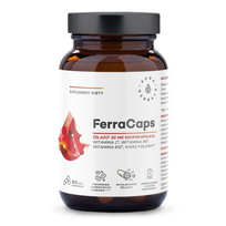 AURA HERBALS FerraCaps Żelazo 30 mg (60 kaps.) Aura Herbals