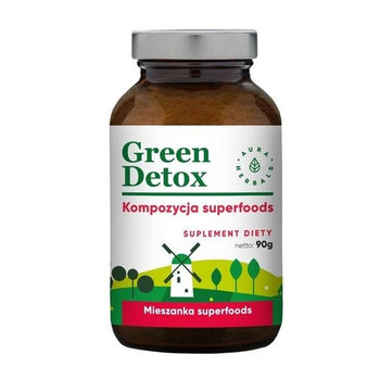 Aura Herbals Green Detox, Koktaj Oczyszczający, 90G - Aura Herbals