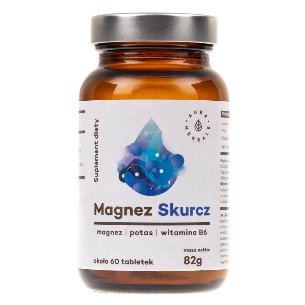 Aura Herbals Magnez Skurcz Potas Witamina B6 60 Tabletek Sklep