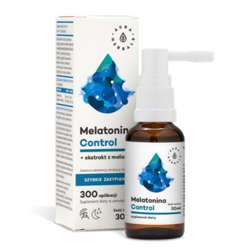 Aura Herbals Melatonina Control + Melisa 30 ml - Aura Herbals