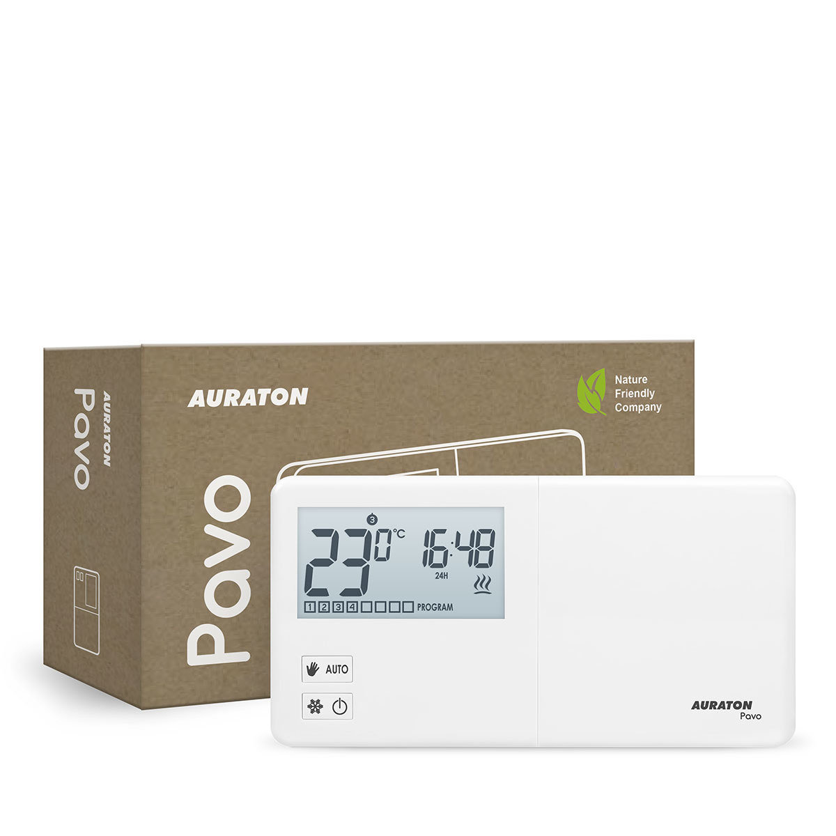 Zdjęcia - Termostat Auraton Pavo - Tygodniowy, przewodowy regulator temperatury, (następca mod 