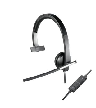 Auriculares Logitech H650E Negro Microfono Alambrico - Logitech