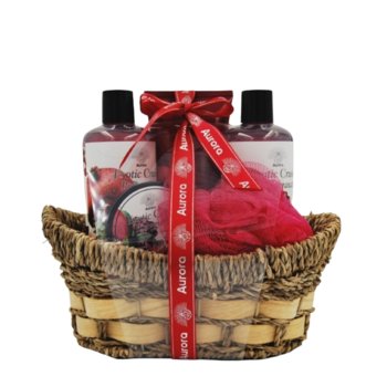 Aurora, Granat, zestaw prezentowy Kosmetyków Do Pielęgnacji, 5 Szt.  - Aurora