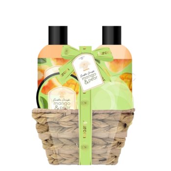 Aurora, Gruszka I Mango, zestaw prezentowy Kosmetyków Do Pielęgnacji, 4 Szt.  - Aurora