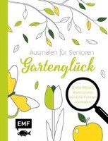 Ausmalen für Senioren Gartenglück Fischer Michael Edition Książka