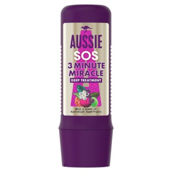 Aussie SOS Deep Repair, Maska do włosów odbudowująca, 225 ml - Aussie