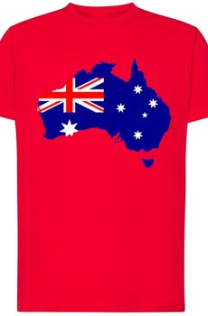 Australia Flaga Męski Modny T-shirt Nadruk R.5XL - Inna marka