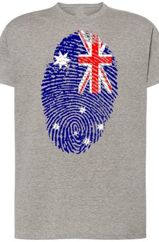 Australia Flaga Odcisk Nadruk T-Shirt Męski R.XL - Inna marka