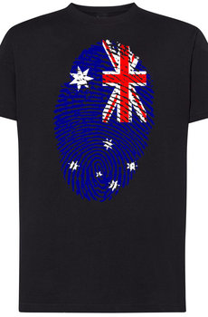 Australia Flaga Odcisk Nadruk T-Shirt Męski R.XXL - Inna marka