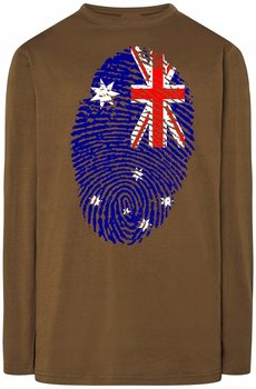 Australia Longsleeve Męski Flaga Odcisk Rozm.3XL - Inna marka