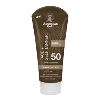 Australian Gold SPF 50 Face With Self Tanner 88 ml - Australian Gold