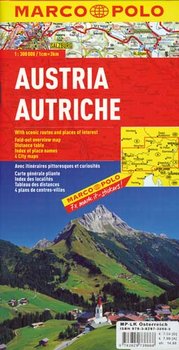 Austria. Mapa 1 : 300 000 - Opracowanie zbiorowe