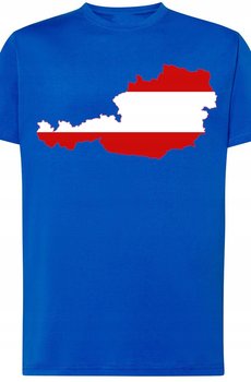 Austria Męski T-Shirt Modny Nadruk Prezent R.XS - Inna marka