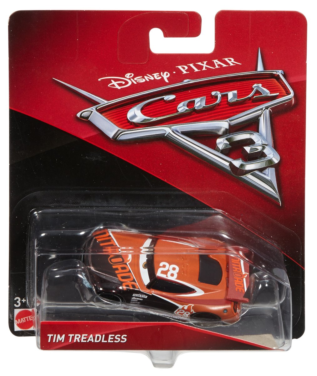 Auta, mini samochodzik Tim Treadless