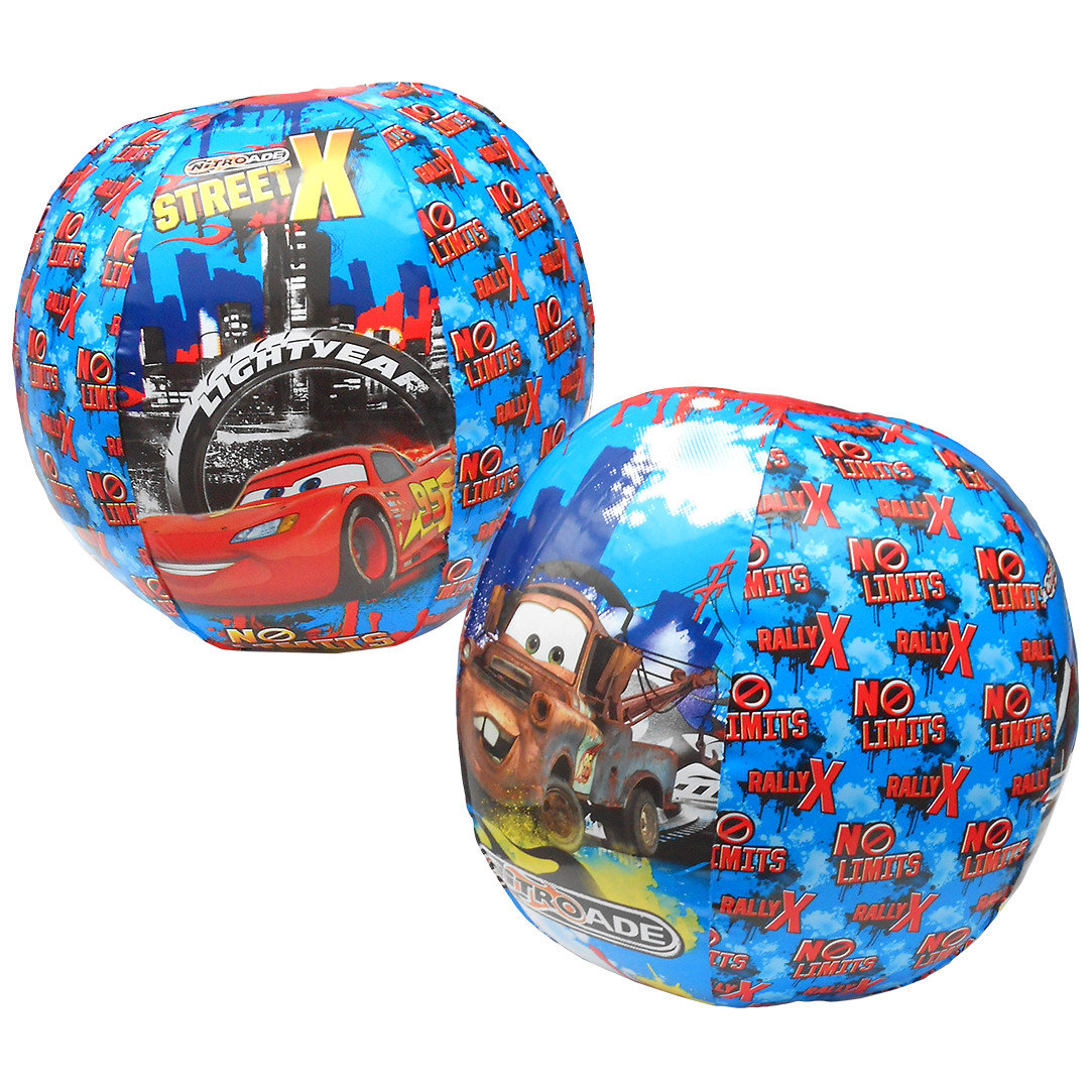 Auta, piłka plażowa Street x Cars