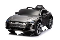 Autko na akumulator Audi e-tron srebrno-szary błyszczący