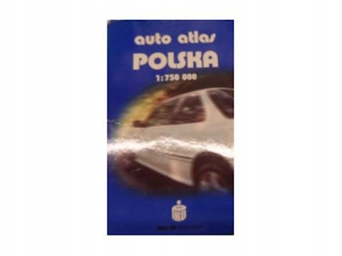 Auto atlas Polska 1; 750000 - Opracowanie zbiorowe | Książka w Empik
