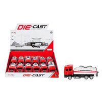 Auto ciężarowe metalowe dżwięk i światło 17cm + cysterna MC - EURO-TRADE Mega Creative