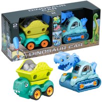 Auto do rozkręcania 2szt bezpieczny śrubokręt dinozaur zestaw Eddy Toys Eddy Toys