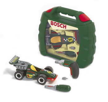 Auto Do Skręcania + Wkrętarka Bosch w walizce dla dzieci Klein - Klein