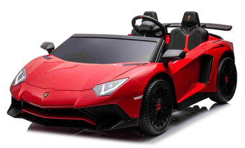 Auto-Kids.Pl Ogromy 2 Os. Lamborghini Aventador Sv -24V 2X 200W - Czerwony - Auto-Kids