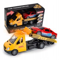 Auto Laweta Pomoc Drogowa Samochód Ciężarówka MB Sprinter 1:14 Dźwięk