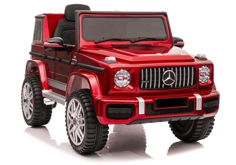 Zdjęcia - Auto dla dzieci LEAN Toys Auto na Akumulator Mercedes G63 Czerwony Lakierowany 