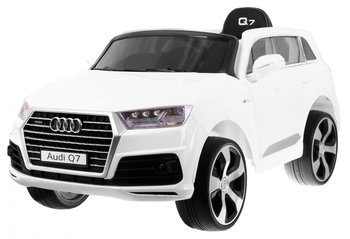 Auto na akumulator New Audi Q7 2.4G LIFT Biały - RAMIZ