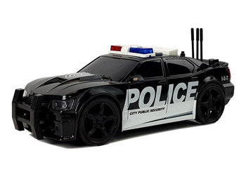Auto Policja z Naciągiem, Świa - Lean Toys