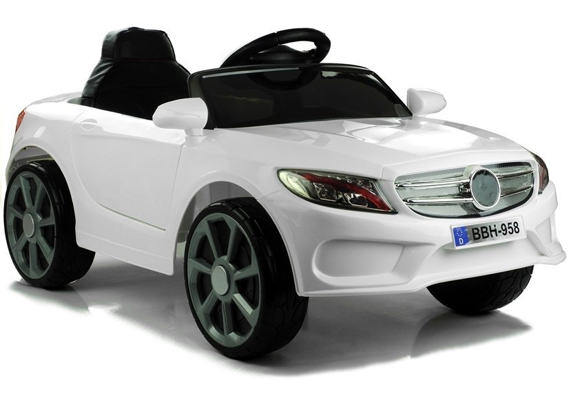 Фото - Дитячий електромобіль LEAN Toys Auto Samochód Na Akumulator Prezent Światła Led Audio Audi R8 + Tablice 
