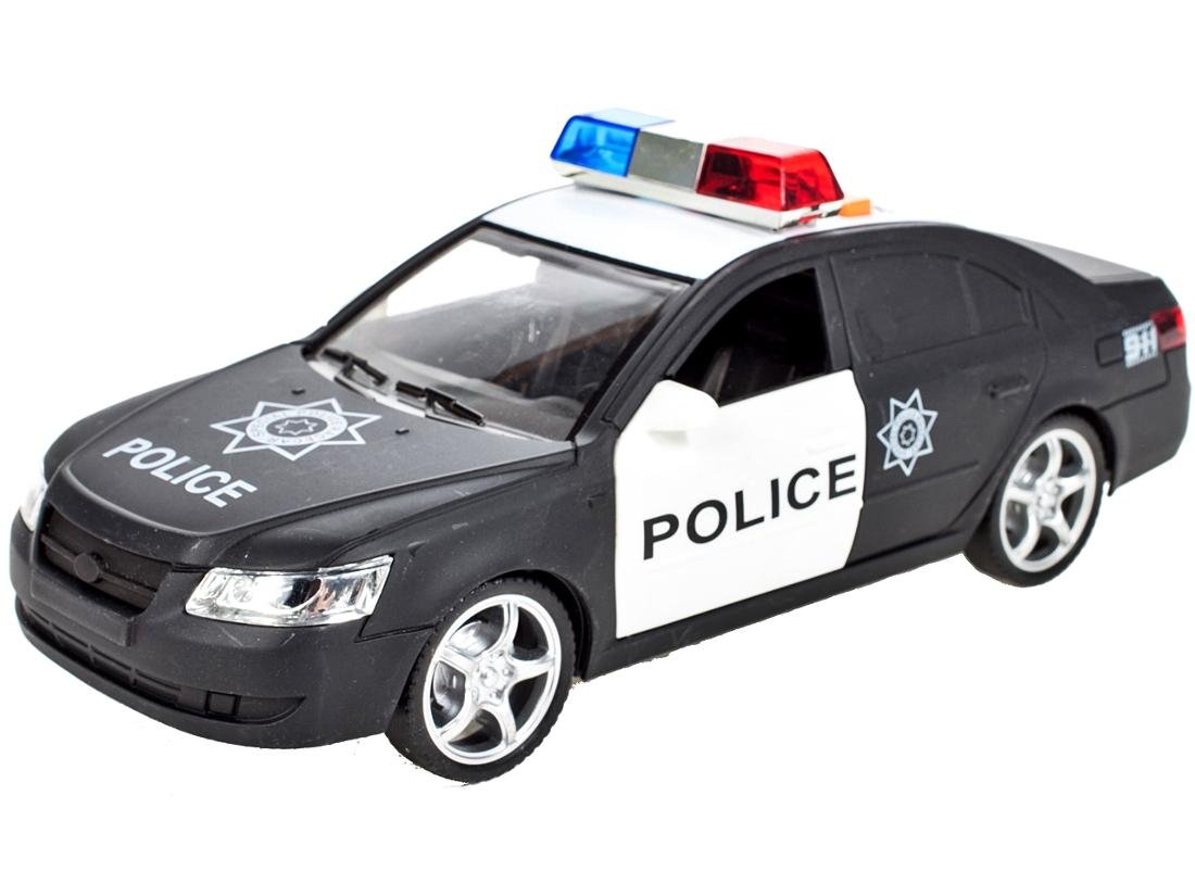 Auto Samochód Policja Radiowóz interaktywny 1:16