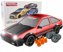 Auto Zdalnie Sterowane Do Driftu Samochód Rc Na Pilot 4X4 Akumulator X 2