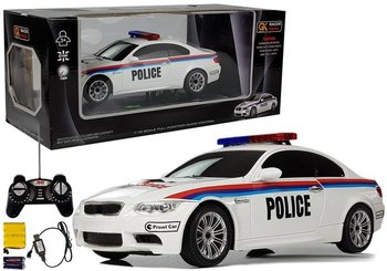 Auto Zdalnie Sterowane Policja 1:18 R/C - Lean Toys