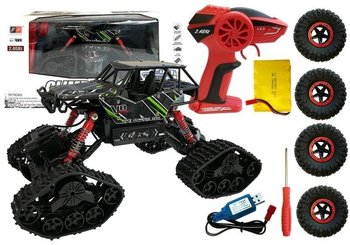 Auto Zdalnie Sterowane Terenowe R/C Zielony 4x4 - Lean Toys