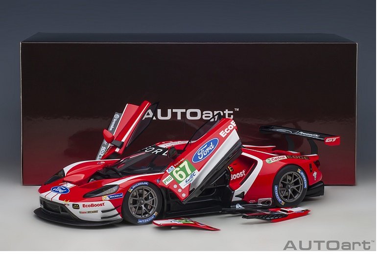 Фото - Машинка GT Autoart Ford  Gte Pro Le Mans 24H  A.pria 1:18 81911  2019
