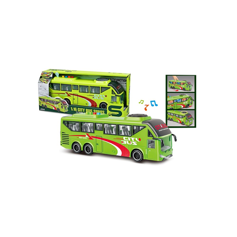 Autobus miejski na baterie 87674 - Artyk | Sklep EMPIK.COM